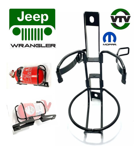 Soporte De Matafuego Jeep Wrangler Original Vtv