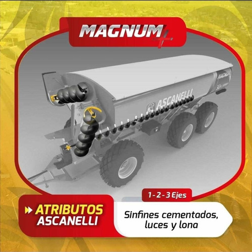 Imagen 13 de 14 de Monotolva / Tolvas Ascanelli 26 Tn Inmediata Venta Permuta