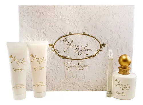 comprar Set De Perfume Jessica Simpson Fancy Love De 4 Piezas Para M