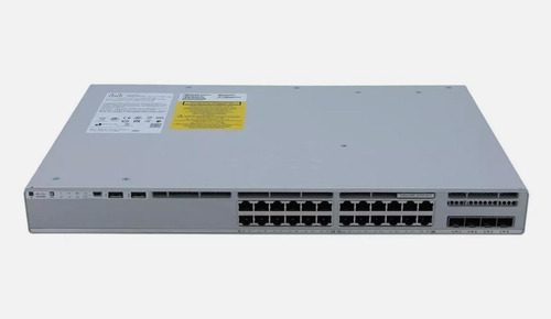 Switch Cisco C9200l-24p-4g-a 24 Portas Gigabit Poe+ 4 Sfp L3