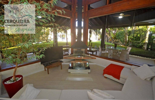 Casa Com 4 Dormitórios À Venda, 650 M² Por R$ 2.700.000 - Acapulco - Guarujá/sp - Ca0551