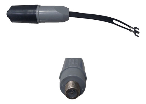 Adaptador Balum Antena Uhf Tv Coaxil Tda Exterior Pack X 2