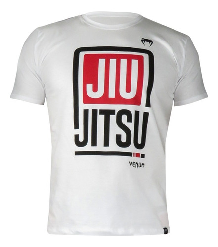 Camiseta Venum Grau Jiu Jitsu Muay Thai Camisa Mma Algodão