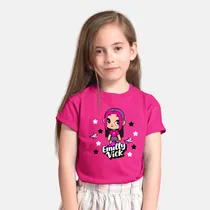 Comprar Camiseta Infantil Emilly Vick Estrela Elementos Desenho Novo