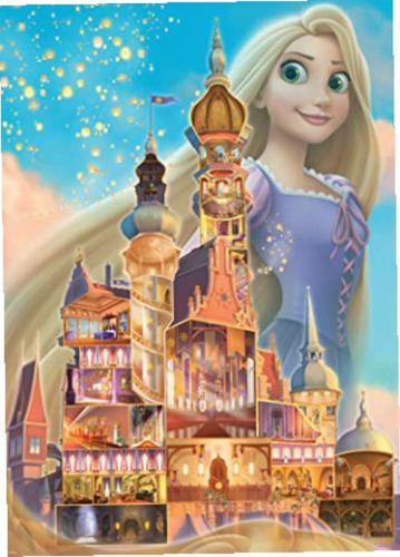 Rapunzel Disney Castillo Rompecabeza Ravensburger 1000 Pzas