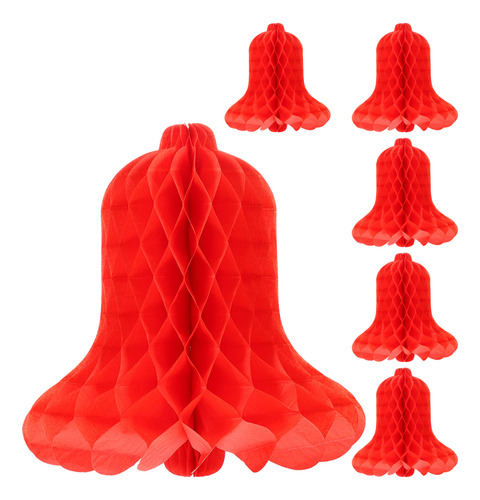 Campanas Celulares Honeycomb Party Bell Para Bodas, 6 Unidad