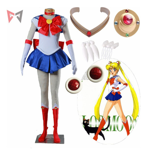 Disfraz De Sailor Moon Usagi Tsukino De Anime Fantasia