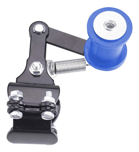 Ajustador De Cadena De Motocicleta Regulador Azul