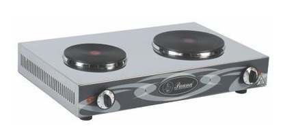Imagen 1 de 4 de Anafe Electrico Pauna - 2 Hornallas