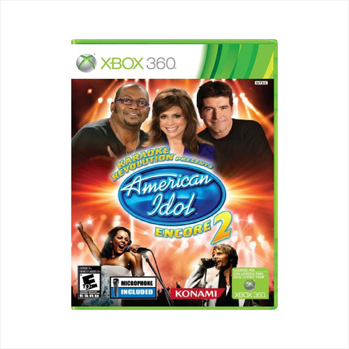 Jogo Karaoke R. American Idol Encore 2 - Xbox 360 - Usado