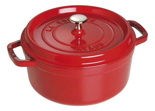 Olla Cocotte Hierro Fundido 24 Cm/3.70 Lts Redonda Staub