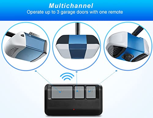 Control Remoto Para Puerta De Garaje 893lm 893max 971lm (2 U