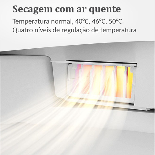 Vaso Sanitário Inteligente Mais Completo - Branco Quadrado