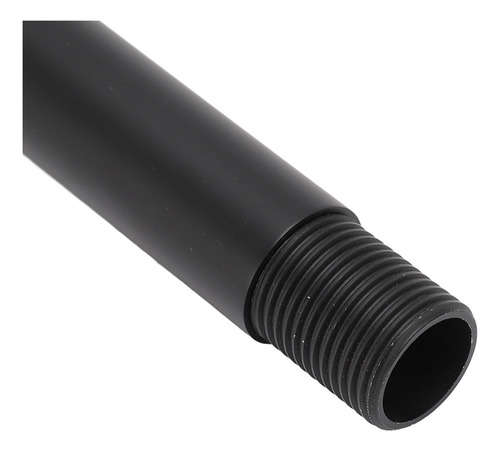 Brazo De Extensión Del Cabezal Ducha Acero Inoxidable Negro