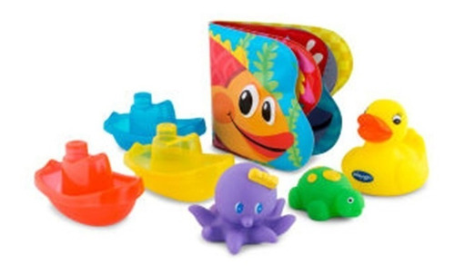 Juego De Baño Playgro Set De Agua Bath Play Pack