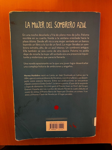 La Mujer Del Sombrero Azul - Norma Huidobro (Usado)