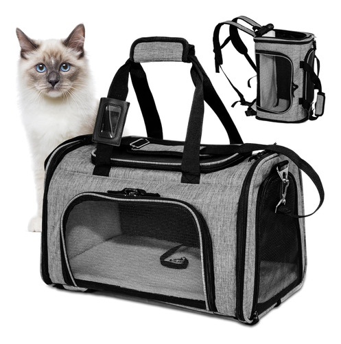 Dcsp Pets Mochila Portadora/mochila Para Gatos Y Perros Pequ