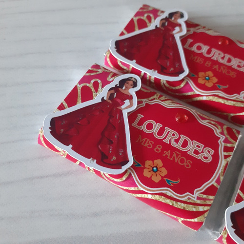 Candy Bar - Golosinas Personalizadas - Elena De Avalor Mod 2