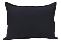 Comprar Almohadones Tusor 70x50 Nordicos Cama - Combinaciones Color 1-negro