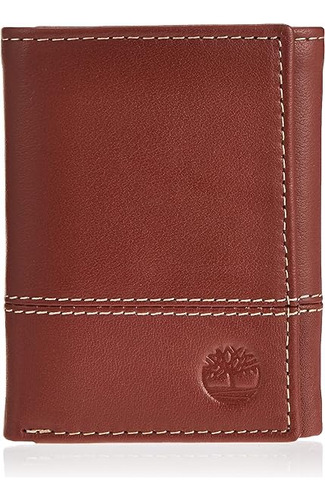 Timberland ® Cartera Billetera Piel Trifold Cognac D67011/35