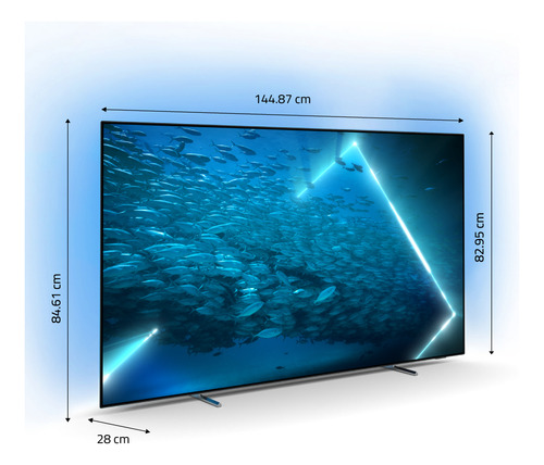 Smart TV de 65" Philips Series 7 65OLED707 4K