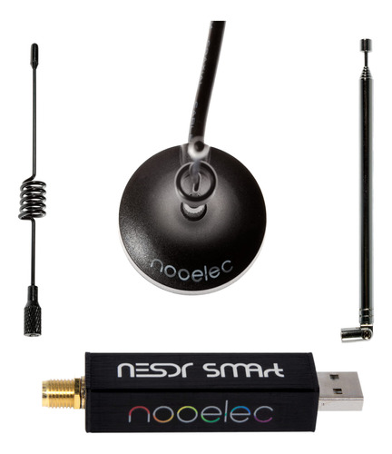 Nooelec Paquete Rtl-sdr V5 - Nesdr Smart Hf/vhf/uhf (100 Kh.