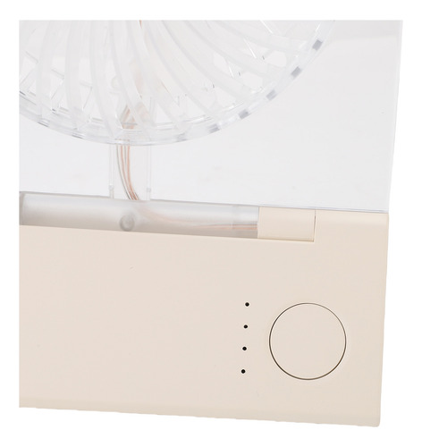 Ventilador De Escritorio Transparente De Escritorio Plegable