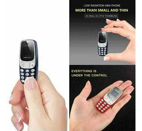 Mz Mini Teléfono Telcel Con Doble Chip Negro For Cambio De Voz
