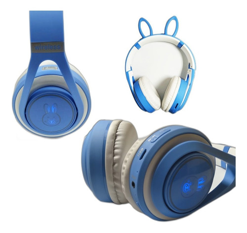 Audifono Oreja Conejo Bluetooth Mod. Me-15 Plus Somos Tienda