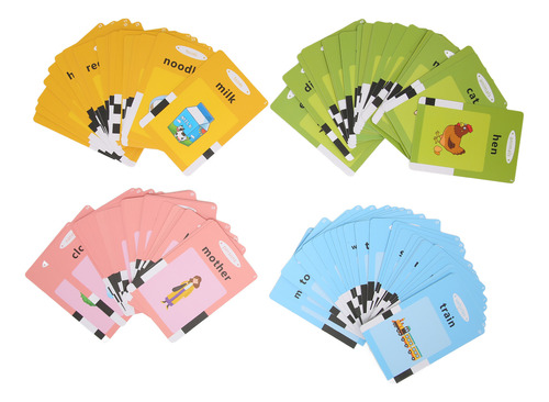 Blue 112 Flashcard Learning Toys Tarjetas Didácticas Para Ni
