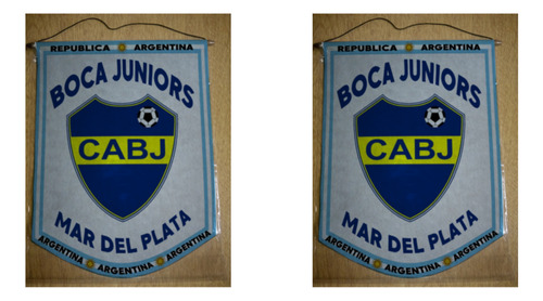 Banderin Chico 13cm Boca Juniors Mar Del Plata