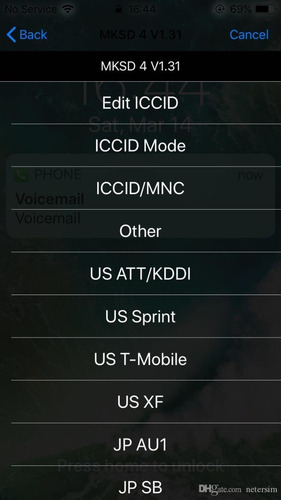 Nueva Mksd4-rsim-geveypro- Turbo Sim iPhone 5s -11-pro