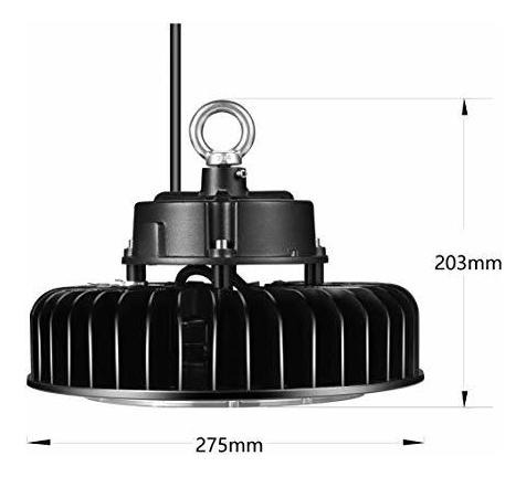 Luz Led Bahia Certificado Etl Ip Regulable Cable Pie Dia