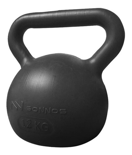 Pesa Rusa Kettlebell 12 Kg. Con Asa Para 2 Manos Sonnos