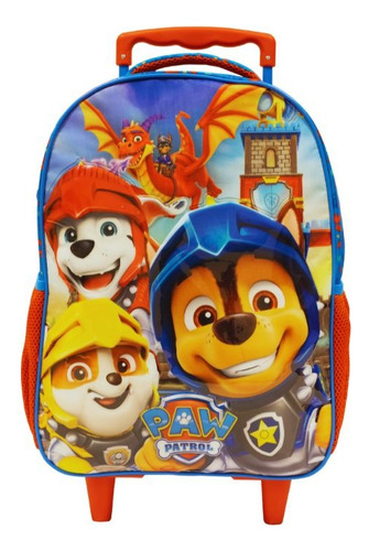 Mochila Rodinha G Paw Patrol Y Patrulha Canina Xeryus 10800