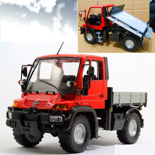 Mercedes Benz Unimog U400 1:24 De 20 Cm. Welly Nuevo C/caja