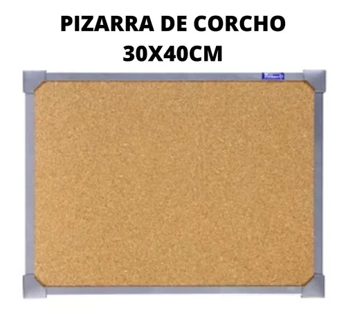 Pizarra Corcho Con Chinches 40X30CM – Casa Fessta