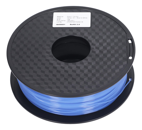Consumible De Impresión 3d De Filamento Pla De 1,75 Mm, Azul