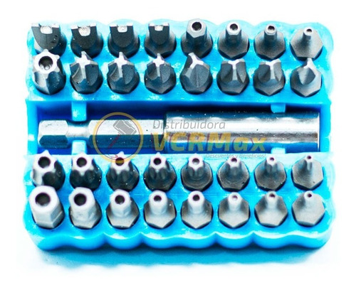 Imagen 7 de 10 de Puntas Destornillador Atornillador 33 Pcs Multipropósito