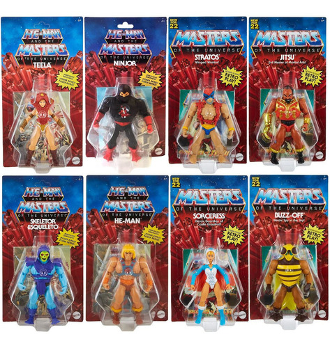 He-man And The Master Of The Universe Retro Modelo A Elegir