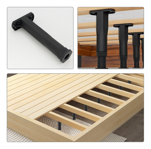 Base De Cama, Patas De Soporte Para Armazón De Cama, 4 Unida