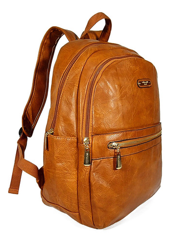Imagem 2 de 5 de Mochila Bolsa Feminina Grande De Costas Qualidade Superior Top Academia Faculdade Caderno Apostila Envio Imediato