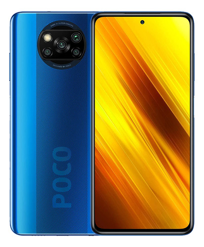 Celular Poco X3 Pro 8gb Ram, 256gb Para Aproveitar As Peças Azul