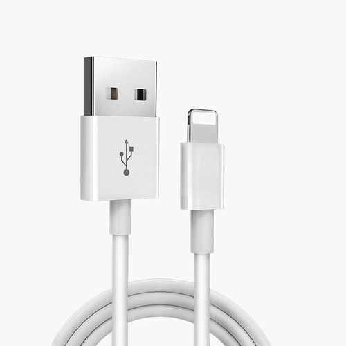 Imagen 1 de 5 de Cable Lightning Usb 2 Metros Compatible Con iPhone iPad