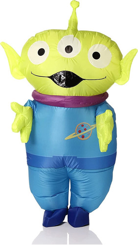 Disguise Disfraz Inflable De Alienígena Unisex Para Adultos,