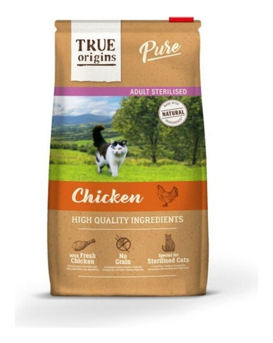 True Origins Cat Adult Sterelised Chicken Grain Free 7 Kg