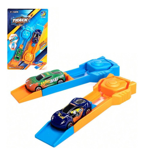 Lanzador De Juguete Con 2 Carros Set