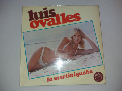Lp Vinilo Disco Luis Ovalles La Martiniqueña Tropical