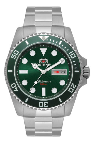 Relógio Orient Masculino Automático Verde F49ss027nh E1sx