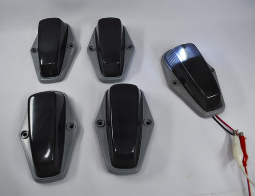 5 Caseta Luz Led Estrobo Camioneta Ford F100 F150 F250 F350 Humo Blanca